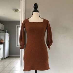 Shein ribbed knit dress